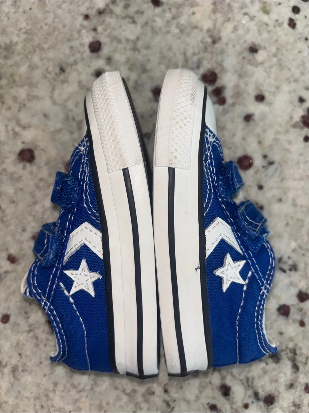 Converse Royal Blue Low-Top Velcro Sneakers